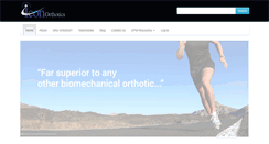 Desktop Screenshot of iconorthotics.com