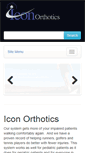 Mobile Screenshot of iconorthotics.com